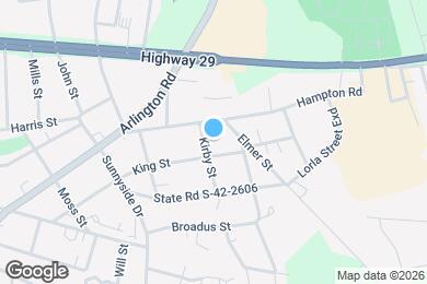 Map image of the property - 105 Kirby St