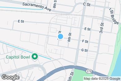 Map image of the property - 633 F St