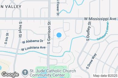Map image of the property - 1217 South Flower Circle