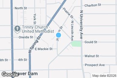 Map image of the property - 217 1/2 Jackson St