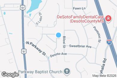 Map image of the property - 1406 Lake Front Dr E