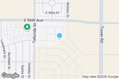 Map image of the property - 17975 E 94th Dr