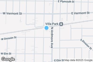 Map image of the property - 323 N Princeton Ave
