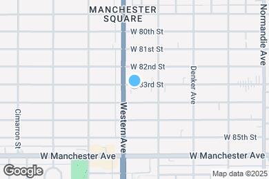 Map image of the property - 1742 W 83rd St