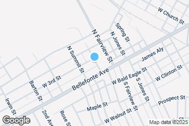 Map image of the property - 654 W 3rd St
