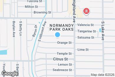 Map image of the property - 1429 Satsuma St