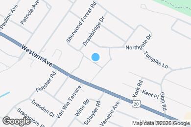 Map image of the property - 1941 Western Ave