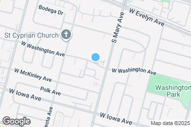 Map image of the property - 300 W Washington Ave