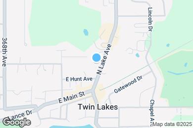 Map image of the property - 305 N Lake Ave