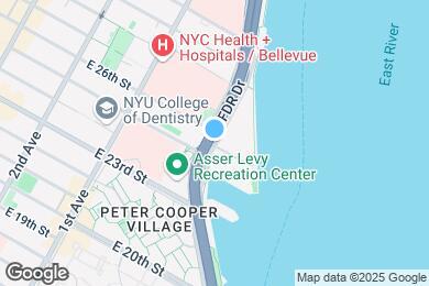 Map image of the property - 20 Waterside Plaza