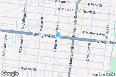 Map image of the property - 50 W High St