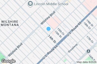 Map image of the property - 1251 14th St