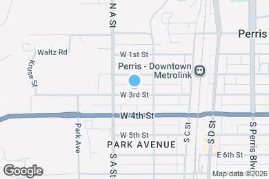 Map image of the property - 342 W 3rd St