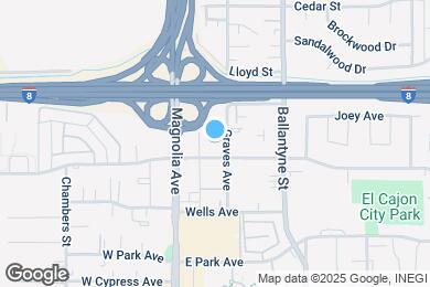 Map image of the property - 530 Graves Ave