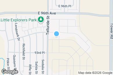 Map image of the property - 17833 E 94th Pl