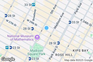 Map image of the property - 10 E 29th St