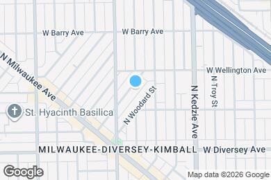 Map image of the property - 2937 N Dawson Ave
