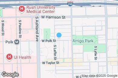 Map image of the property - 1446 W Polk St