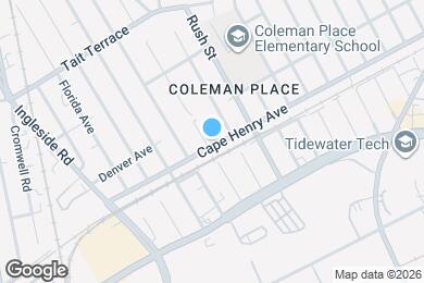 Map image of the property - 3702 Cape Henry Ave