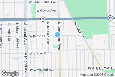 Map image of the property - 3846 N Southport Ave