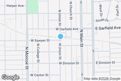 Map image of the property - 1848 N Union St