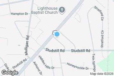 Map image of the property - 3705 Blackgum Dr