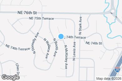 Map image of the property - 7432 N McKinley Ave