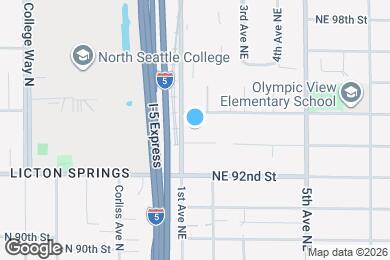 Map image of the property - 9412 1st Ave NE