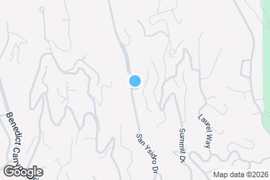 Map image of the property - 1348 San Ysidro Dr