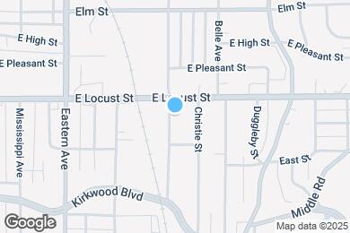 Map image of the property - 1717 Mound St
