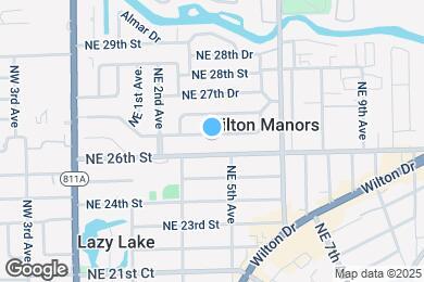Map image of the property - 408 NE 26th Dr