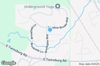 Map image of the property - 657 Brookledge Ct