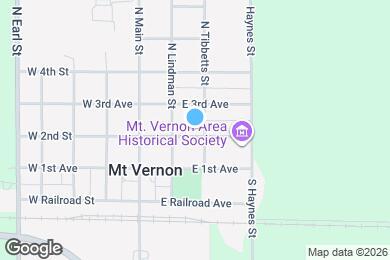 Map image of the property - 208 E 2nd Ave