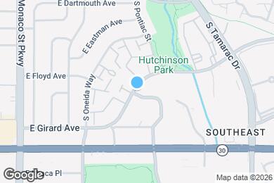 Map image of the property - 7020 E Girard Ave