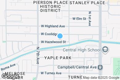 Map image of the property - 330 W Hazelwood St