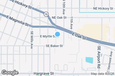 Map image of the property - 205 S Rogers Ave