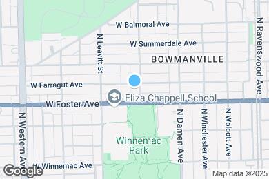 Map image of the property - 2107 W Farragut Ave