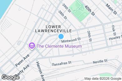 Map image of the property - 3603 Mintwood St