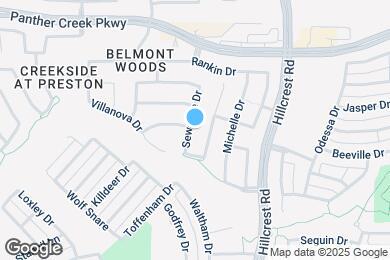 Map image of the property - 13000 Sewanee Dr