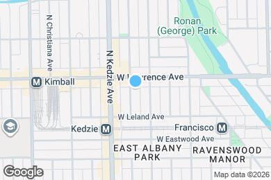 Map image of the property - 4741 N Troy St