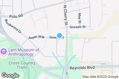 Map image of the property - 601 Aspen Place