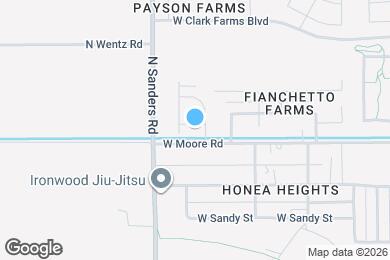 Map image of the property - 12533 W Red Orchid St