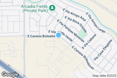 Map image of the property - 6517 E Paseo Alga