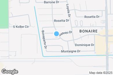 Map image of the property - 14214 Bateau Dr