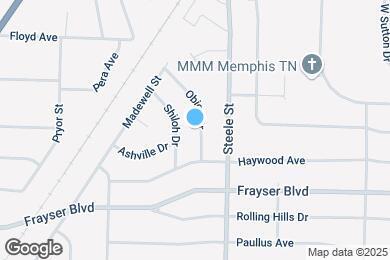 Map image of the property - 3457 Obion Dr