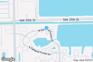 Map image of the property - 2810 N Oakland Forest Dr