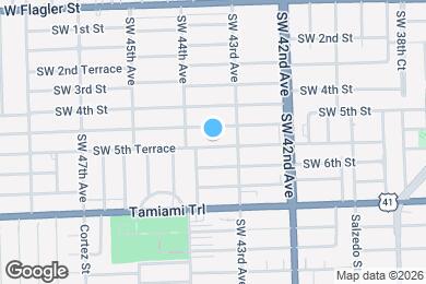 Map image of the property - 4345 SW 5th Ter