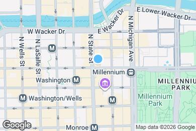 Map image of the property - 16 E Randolph St