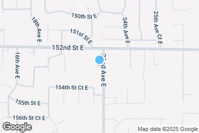 Map image of the property - 15220 22nd Ave E
