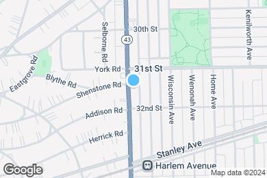 Map image of the property - 3125-3129 S Harlem Ave